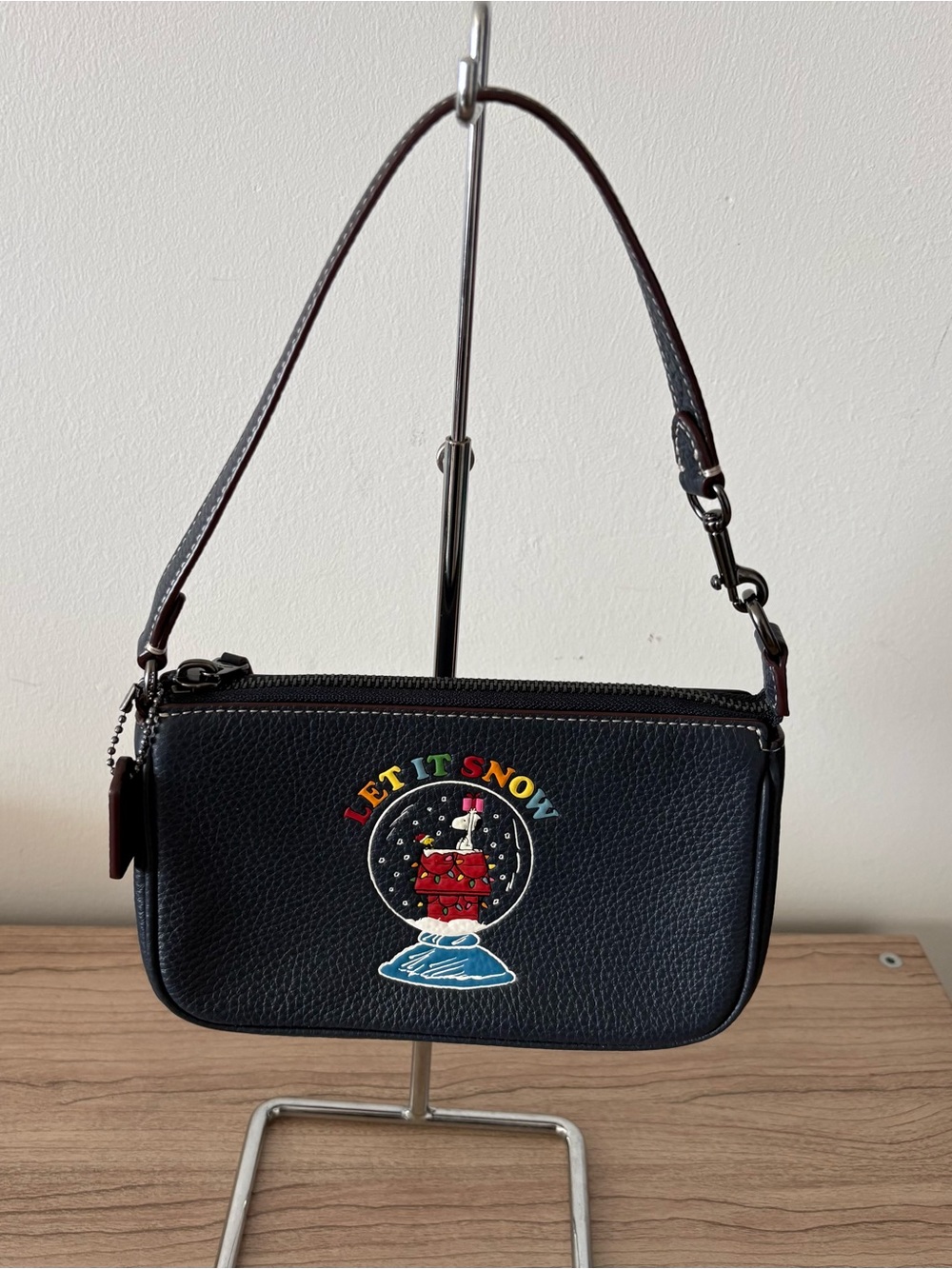 🚨🚨Coach Snoopy limited edition Demi bag purse Leather